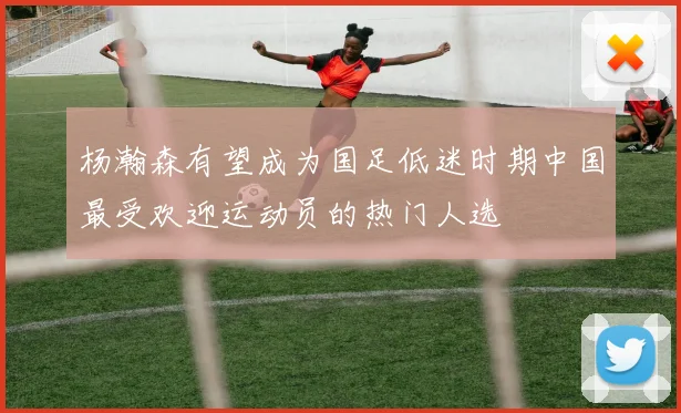 杨瀚森有望成为国足低迷时期中国最受欢迎运动员的热门人选